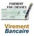 Paiement par chèque ou virement