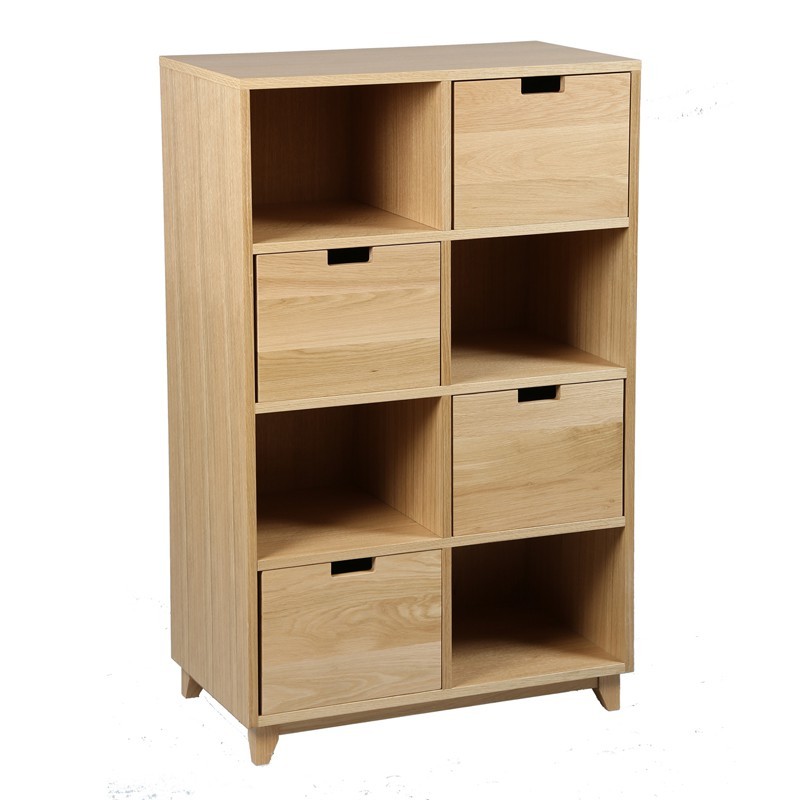 Meuble de rangement niches tiroirs Meuble de rangement niches tiroirs