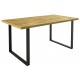 Table de cuisine fixe pieds en U