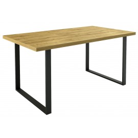 Table de cuisine fixe pieds en U