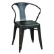 Chaises acier style Bistrot