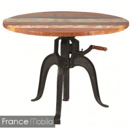 Table-relevable - ronde