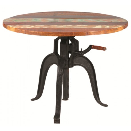 Table-relevable - ronde