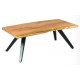 table basse bois industriel