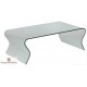 Table 100% verre rectangulaire