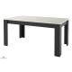 Table rectangulaire sur mesure bicolore