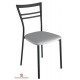 Chaises de cuisine en aluminium