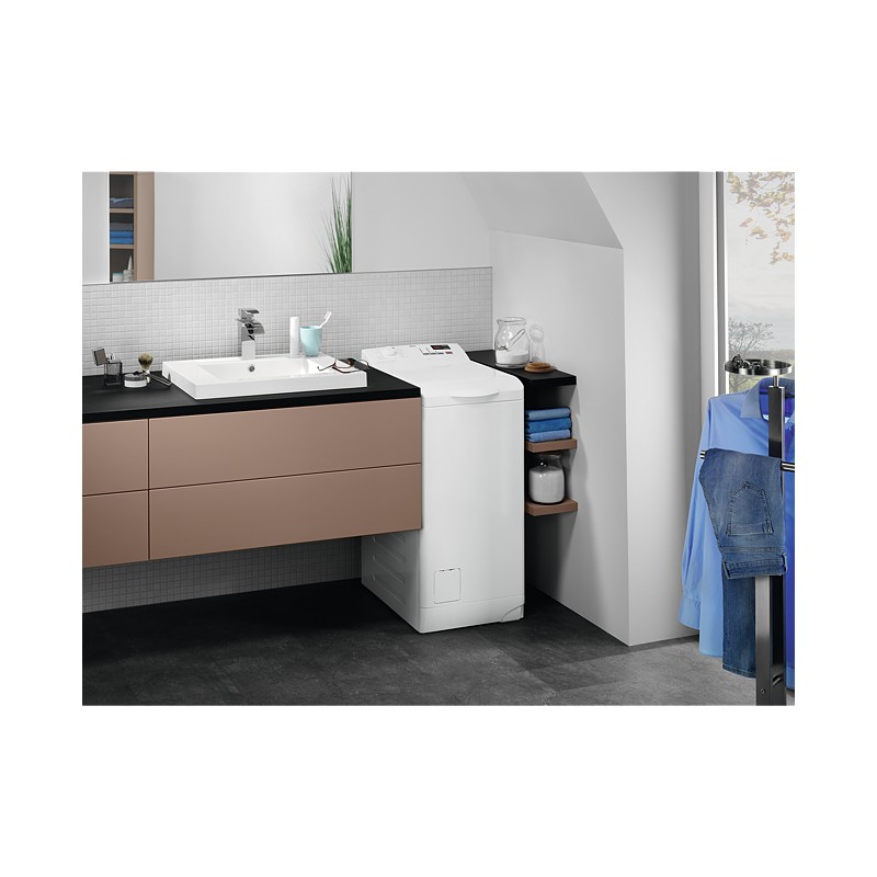 Soldes – Lave-linge top AEG L61460TL à 449 € (-50 € environ