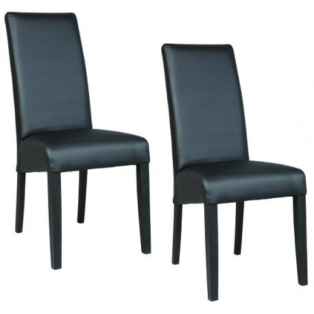 Chaises-noires-capitonnees-reglables