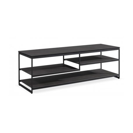 meuble tv metal gris