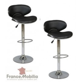 Tabouret haut noir de bar