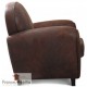 Fauteuil club marron