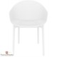 Chaises blanches interieur exterieur