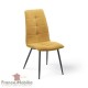 Chaise jaune Tissu Polyester