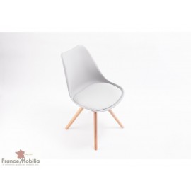 Lot de 2 chaises PVC en promo