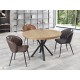 Table ronde 1 allonge papillons