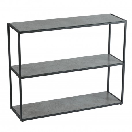 Etagere verre et metal