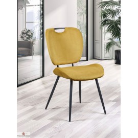 Chaise velours pour salle a manger