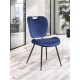 Chaise velours pour salle a manger