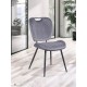 Chaise velours pour salle a manger