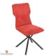 Chaises tissus en destockage Rouge