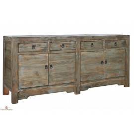 Buffet 2M en bois massif