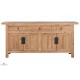 Buffet en bois naturel largeur 180