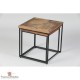 Tables gigogne en manguier damier