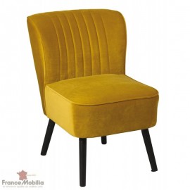 Fauteuil couleur or