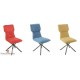 Chaises tissus en destockage bleu