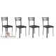 Table TRENDY a 4 Chaises Camelia