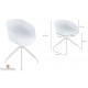 Lot de 2 chaises de cuisine