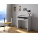 Bureau extensible blanc