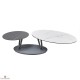 table basse plateaux pivotant ceramique