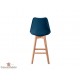 4 Tabourets haut style scandinave