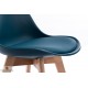 4 Tabourets haut style scandinave