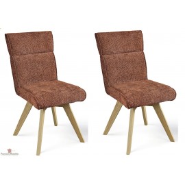 Chaise tissu grand confort