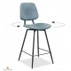 Tabouret haut pivotant couleur